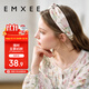 嫚熙（EMXEE）孕婦月子頭巾發(fā)帶春夏款產(chǎn)婦防風(fēng)護額頭帽子坐月子必用品 52cm