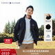 TOMMY HILFIGER【潮流風(fēng)衣款】出走都市25秋冬男軟殼夾克/防水可收納帽外套 【風(fēng)衣款軟殼夾克】經(jīng)典黑BDS XL （推薦：165-180斤）