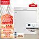 澳柯瑪（AUCMA）BC/BD-143DNE智酷小冰柜家用小型深冷藏柜單溫頂開門一級能效冷凍柜 皓月白