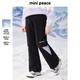 MiniPeace太平鳥童裝冬女童羽絨褲FBGKE4E57 黑色 140cm