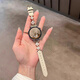 炫戴適用華為GT5/watch5表帶gt4女款gt3腕帶watch3/4/5pro時(shí)尚41mm真皮質(zhì)女生gt2手鏈小香風(fēng)高級運動(dòng)夏 拼接皮表帶-銀配米白 GT5/4/5pro/watch5【41/42