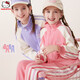 Hello Kitty女童運動套裝兒童外套春裝中大童衛(wèi)衣運動褲運動服兩件套072粉150