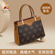 稻草人包包女包2025新款輕奢百搭單肩斜挎包手提包媽媽包生日禮物送媽媽