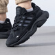 阿迪達斯 （adidas）男鞋女鞋情侶款 三葉草黑武士網(wǎng)面透氣時尚百搭運動休閑鞋老爹鞋 Adiplus科技中底 黑色 39