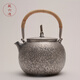 藏六造 銀壺魚(yú)子紋日本純手工純銀燒水壺家用茶具純銀999煮水煮茶銀壺 中號(hào)魚(yú)子紋銀壺 900ml