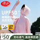 浪莎時(shí)尚防曬衣女夏季2025新款冰絲防紫外線短款外套女士外搭防曬服 冰露粉【升級(jí)款冰感大帽檐】 均碼 【適合80-140斤】