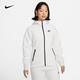 耐克【滔搏運動(dòng)】NIKE女子W NSW TCH FLC WR FZ HDY外套FB8339-010 FB8339-013 L