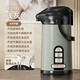 恩爾美（nRMEi）氣壓式保溫壺大容量保溫瓶壓力壺家用開(kāi)水瓶熱水瓶玻璃內膽暖水壺 淺灰色3000ml【雙管出水+鍍銅紅膽】