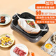 簡(jiǎn)愛(ài)生活硅油紙50*70cm50張紙包魚(yú)紙 紙上烤魚(yú)專用紙加厚硅油烤面包烤箱紙