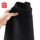 名創(chuàng)優(yōu)品（MINISO）打底衫男冬季高級(jí)感內(nèi)襯磨毛質(zhì)感半高領(lǐng)加絨長(zhǎng)袖t恤 黑色 XL 