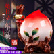 興盛長(cháng) 山西壽桃白酒清香型 53度1L禮盒裝真糧食景德鎮陶瓷瓶送禮祝壽酒