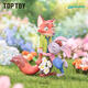 TOP TOY迪士尼瘋狂動物城花語世界系列手辦盲盒玩具女生生日禮物 單盒