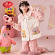 浪莎兒童睡衣女童秋冬季加厚款珊瑚絨家居服小女孩冬天中大童學(xué)生套裝 LTN3510 140 建議130-140CM/65斤左右