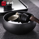 豪峰黑陶茶洗2025新款整套茶具套裝高檔家用功夫茶具茶碗教師節(jié)禮物 【黑陶末西茶洗】【簡裝】