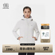 KOLON SPORT/可隆戶(hù)外軟殼夾克 女士防潑水防風(fēng)保暖透濕連帽外套 LKJK5WN076-CR 奶油白 M 165/88A