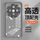 銘玳 適用vivo X200手機殼vivo X200Pro保護套vivo X200s鏡頭防摔自帶鏡頭膜簡約半透明膚感防摔手機殼 透灰色 vivo X200 魅眼系列自帶鏡頭膜膚感手機殼