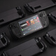 丸圖 游戲掌機一體殼全包圍硬殼適用于steam deck/oled/lcd保護套手柄握把貼皮支架防摔抗震孔位精準(zhǔn) 【夜黑】保護殼（steam）贈膜+帽