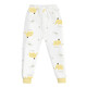 小青龍兒童純棉秋褲秋冬薄款保暖褲男女童寶寶時(shí)尚打底長(cháng)褲單條棉毛褲 精梳棉褲子-小象黃 70/120