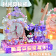 兜市精選生日禮物送女生兒童鬧鐘手工diy時(shí)鐘筆筒庫洛米小夜燈新年禮物女 小鬧鐘筆筒【庫洛米材料包】