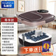 東耐倫 泡腳桶足浴盆自動(dòng)防漏電保護 按摩洗腳盆智能恒溫加熱泡腳盆腳動(dòng)按摩洗腳桶送父母送母親節禮物 HS-Y3 尊享款棕色