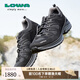 LOWA 德國越野跑步鞋戶(hù)外防水透氣低幫鞋運動(dòng)鞋INNOX EVO GTX 男款 黑色/黑色 41