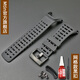 適用于松拓拓野SUUNTO Ambit1 2 3peak頌拓戶(hù)外運動(dòng)防水硅膠橡膠手表帶男女表鏈 網(wǎng)格款黑色黑扣