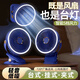雅蘭仕小風(fēng)扇usb電風(fēng)扇桌面臺式辦公宿舍學(xué)生床頭戶(hù)外小型大風(fēng)力車(chē)載迷你便攜嬰兒車(chē)壁掛夾式輕音充電扇 藍色插電款【輕音大風(fēng)力/持久續航/夜燈模式】