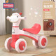 babyjianle1-3歲無(wú)腳蹬溜溜車(chē)童車(chē)玩具扭扭車(chē)四輪兒童四輪滑行車(chē)寶寶助步車(chē) 豪華款仙女粉【音樂(lè )燈光吐泡泡】