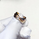 【二手99新】卡地亞戒指 Cartier Trinity系列 18K金三環(huán)三色金對戒 二手奢侈品飾品 99新單品小號款 51（國碼11）