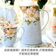 品來(lái)運 唐山原產(chǎn)地骨瓷咖啡杯碟水杯馬克杯杯子微瑕疵下午茶杯套裝 微瑕藍色妖姬水壺