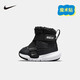 NIKE 耐克棉鞋男女童加絨雪地靴Flex Advance冬季兒童魔術(shù)貼保暖棉靴 DD0303-005 27 【建議腳長(cháng)16cm】