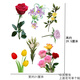 蕓舒韻玻璃貼紙客廳墻面瑕疵遮擋防水貼花自粘花朵瓷磚遮丑貼畫(huà)裝飾貼 百花C款 中