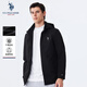U.S. POLO ASSN.外套男秋季連帽商務(wù)休閑夾克戶(hù)外登山服寬松風(fēng)衣男裝