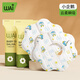 哇愛(ài)一次性口水巾兜男寶寶女孩圍兜貼嬰兒圍嘴防水秋冬季吸水圍兜 【云柔瞬吸】小企鵝 【超值推薦】一次性口水巾60片