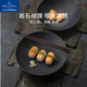唯寶（Villeroy Boch） 德國進(jìn)口餐具 匠心巖家用碗深碗飯碗 北歐風(fēng)創(chuàng  )意輕奢碗 黑28.7cm
