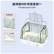 刺星球大空間水晶外帶籠外出鸚鵡籠外出鳥(niǎo)籠倉鼠刺猬蜜袋鼯兔子手提 三代賽博銀M外帶籠套餐一803STC1
