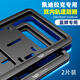 萊琥 適用凱迪拉克CT5/XT5/XT4/XT6/CT6汽車(chē)牌架框車(chē)牌架牌照框套架框 凱迪拉克 黑色【發(fā)前后兩片】 雙內軌道防掰【插入式】