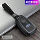 猛速適用斯巴魯鑰匙套森林人旭豹WRX包傲虎XV力獅BRZ扣男女高檔汽車(chē)殼 斯巴魯A款【亮黑色】+高檔皮繩