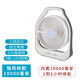 仕太 充電風(fēng)扇大風(fēng)力學(xué)生宿舍USB充電寶家用蓄電池戶(hù)外便攜可充電太陽(yáng)能10吋寸帶燈露營(yíng)車(chē)載帳篷長(cháng)續航 兩用高端10寸續航1-2h