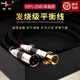 YYAUDIO楊陽發(fā)燒級 7N單晶銅 XLR平衡線 卡儂線 麥克風話筒直播線 功放調(diào)音臺卡農(nóng)線 卡農(nóng)公對母（一根） 1米