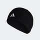 阿迪達斯 （adidas）秋冬戶外潮流情侶運動帽保暖絨線帽套頭帽 HS9765  黑色 OSFM 
