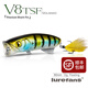 lurefans 大河奔流路亞發(fā)燒友V8波爬波趴水面黑魚(yú)鱸魚(yú)翹嘴路亞餌硬餌假餌 23款V8-12g-126號色