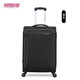 美旅（AMERICAN TOURISTER）美旅20寸25寸30寸拉桿箱萬向輪行李箱可擴展牛津布拉鏈旅行箱DA2 黑色DA2 20英寸【帶新秀麗質(zhì)?？ā? title=