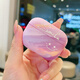 描繪家適用airpods3/4保護(hù)套蘋果三代無線藍(lán)牙AirPods四代耳機(jī)殼防摔硅膠超薄不沾灰apple防滑防摔男女殼 高級感【紫色彩云】親膚磨砂 AirPods4代
