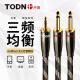 同顿（TODN） 丹麦HiFi级 3.5mm转双6.5音频线 一分二大二芯音箱线手机电脑调音台连接线 3.5转双6.5单晶铜【大二芯】 1.5米