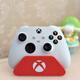 拓思曼xbox one x s手柄支架游戲手柄置物架收納微軟series x/s手柄支架底座3D打印支撐架配件桌面展示架 xbox手柄支架-紅色