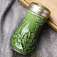 乾唐軒【官方授權】活瓷杯小蜻蜓夏荷隨身杯單層便攜帶蓋泡茶水杯送人 刻字/代寫(xiě)賀卡 規格