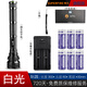 神火（SupFire）L12強(qiáng)光手電筒多功能26650加長(zhǎng)可充電式超亮遠(yuǎn)射5000戶外探照燈 L3-S加長(zhǎng)款六電雙槽5000