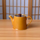 萬古窯日本原裝進(jìn)口萬古燒陶瓷茶壺茶杯大容量家用泡茶日式高檔茶具 茶壺橘色500ml