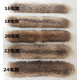 菲奢蘭羽絨服毛領(lǐng)單買真毛領(lǐng)子狐貍毛超大毛領(lǐng)貉子毛領(lǐng)子帽條羽絨派克服 70長(zhǎng)毛寬16 深色